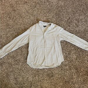 White and Navy Button Down Shirt | J. Crew Button Down | Men’s Button Down Shirt